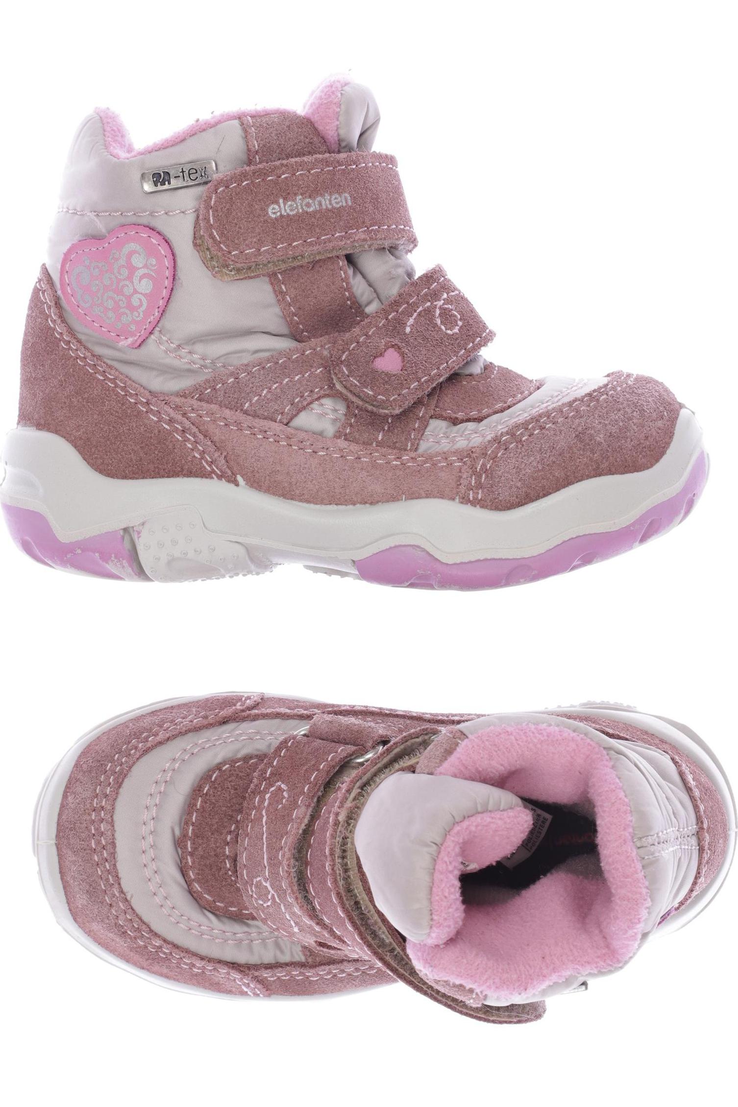 elefanten Damen Kinderschuhe, pink, Gr. 22 von elefanten