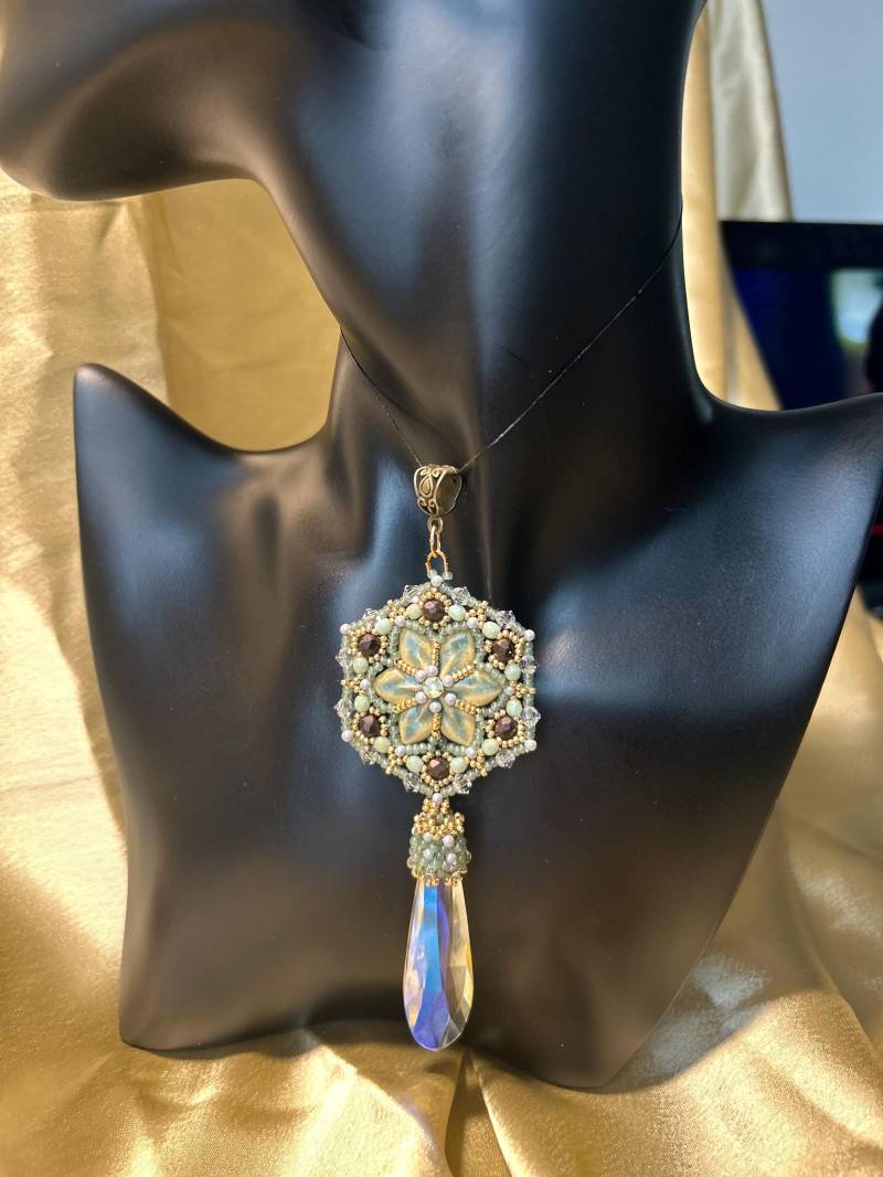 Handgemachter Perlen Anhänger Artisan Clay Cabochon Schmuck | Ohne Kette Handgemachter Perlen Anhänger Artisan Clay Cabochon Schmuck | Ohne Kette von elegancebynams