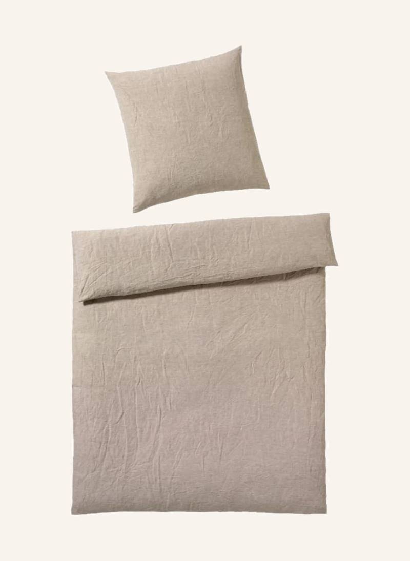 Elegante Bettwäsche Breeze braun von elegante