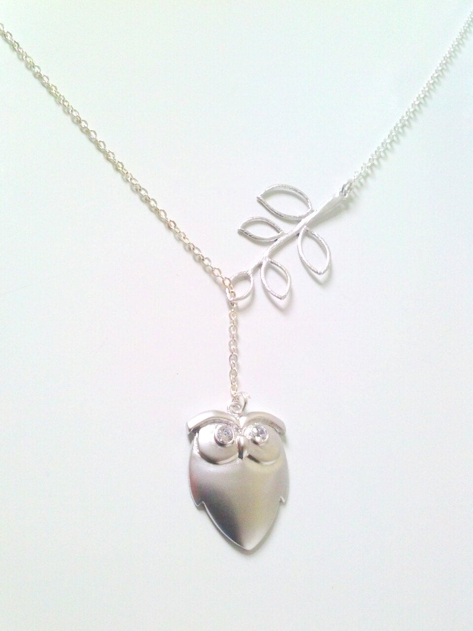 Eule Halskette, Silber Halloween Schmuck, Halskette Eule, Weihnachtsgeschenk, Weihnachtsgeschenk Eule Halskette, Silber Halloween Schmuck, Halskette Eule, Weihnachtsgeschenk, Weihnachtsgeschenk von elegantjewelry12