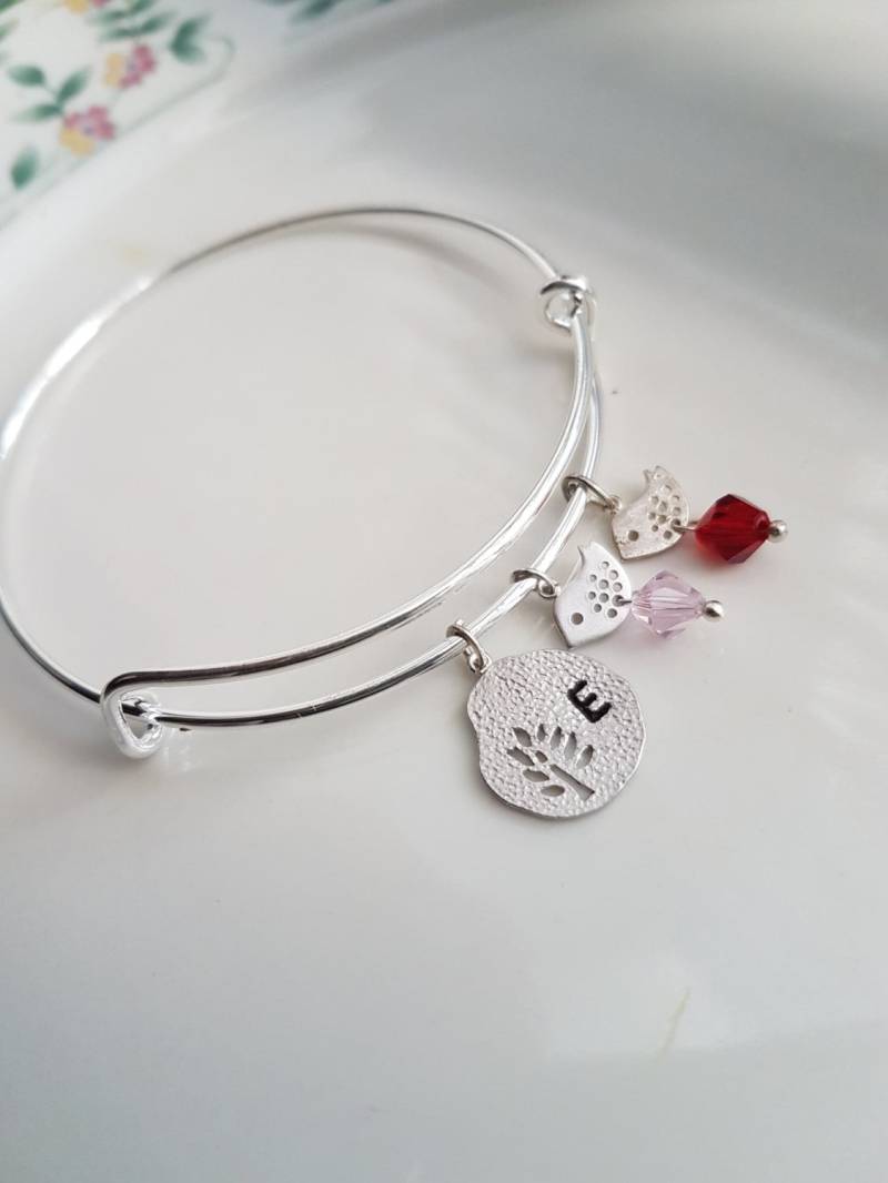 Usa Verkäufer, Mutter Mit Zwei Baby Vogel Armband Birthstone Verstellbare Twin Weihnachtsgeschenk Für Mama Holidat Usa Verkäufer, Mutter Mit Zwei Baby Vogel Armband Birthstone Verstellbare Twin Weihnachtsgeschenk Für Mama Holidat von elegantjewelry12