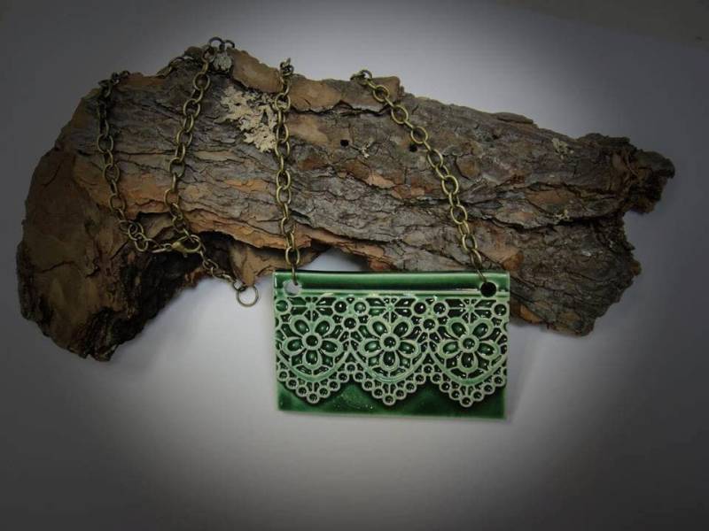 Kupfer Grünen Kragen Kupfer Grünen Kragen von elenalliso