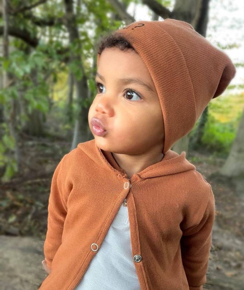 Beanie Aus Feinstrick Mit Oder Ohne Umschlag Für Babys & Kinder | 36 - 50 cm Mütze Unisex Verschiedene Farben von eleokidswear