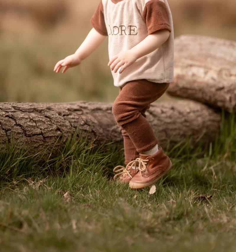 Frottee Leggings Für Babys Und Kinder in Den Gr. 56 Bis 164/Handmade von eleokidswear