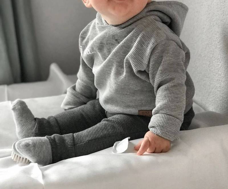 Hej Du.. Set Aus Hoodie Und Jogginghose | Kapuzenpullover Unisex Gr. 56 Bis 104 Handmade Individuelle Anfertigung Für Kids von eleokidswear