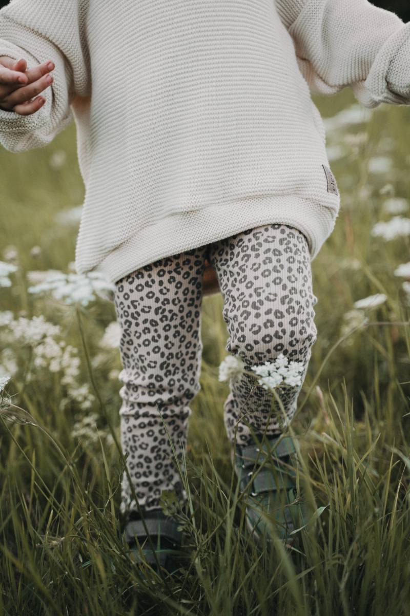 Leggings Aus Rippstrick Für Babys Und Kinder in Den Gr. 56 Bis 164/Handmade von eleokidswear