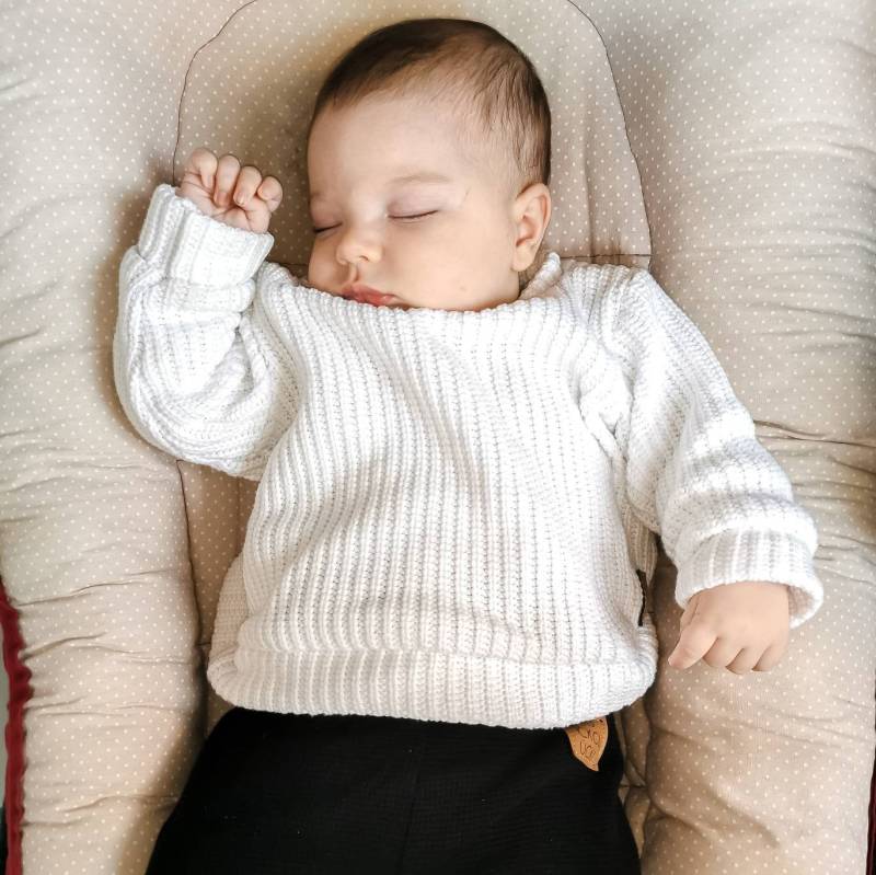 Pullover Aus Grobstrick Für Babys Und Kinder | Individuelle Anfertigung, Verschiedene Farbe Gr. 56 Bis 164 Unisex Handmade von eleokidswear