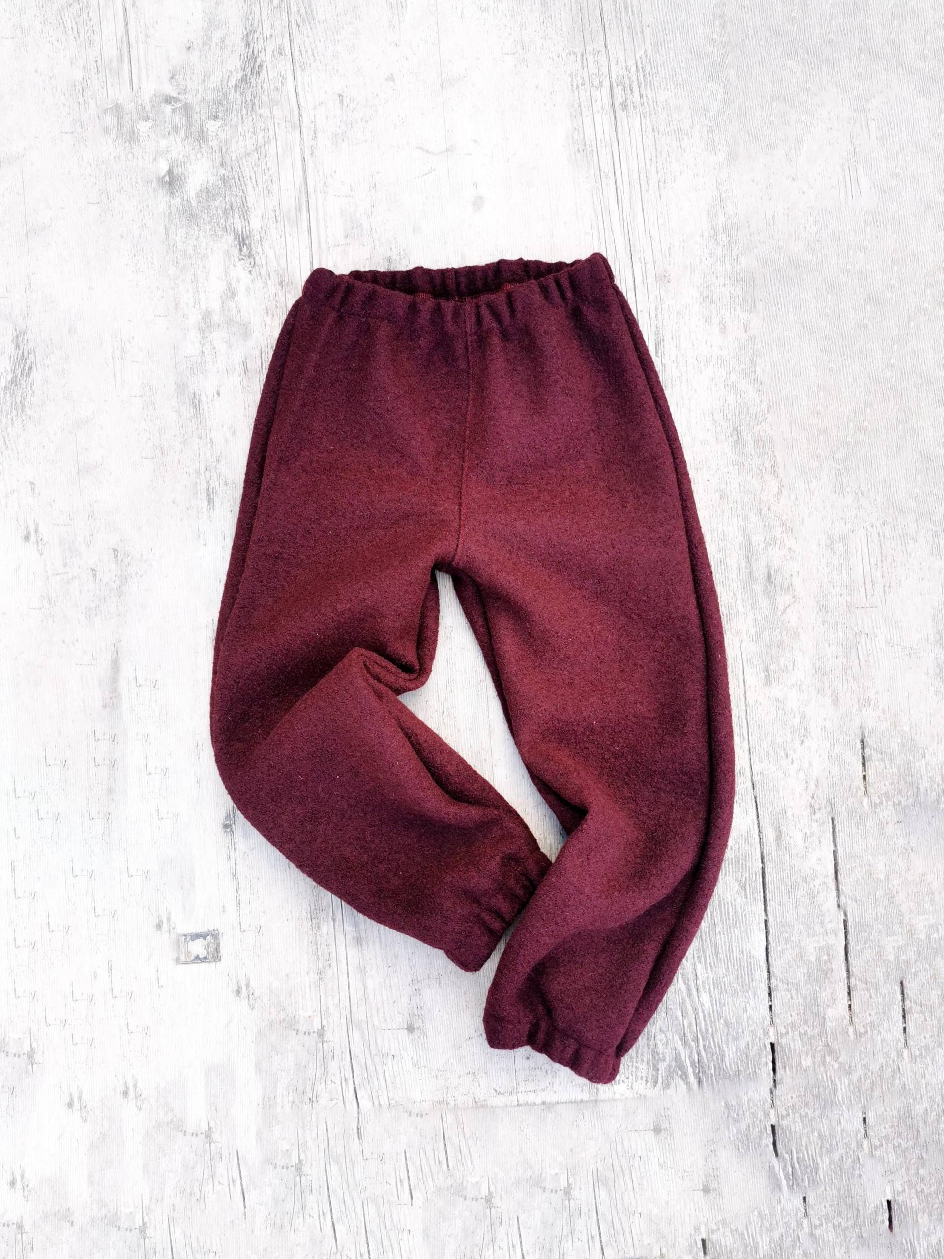 Wollwalkhose Für Jungen Und Mädchen in Den Gr. 56-140/ Outdoorhose von eleokidswear