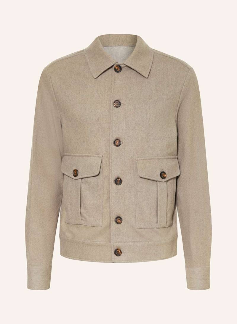 Eleventy Overjacket braun von eleventy