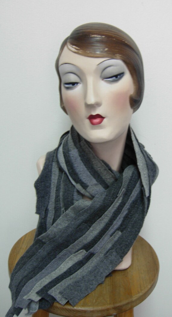 Kaschmirschal, Unisex, Recyclingmaterial, Upcycled, Versandkostenfrei in Den Usa Kaschmirschal, Unisex, Recyclingmaterial, Upcycled, Versandkostenfrei in Den Usa von elinadavenport