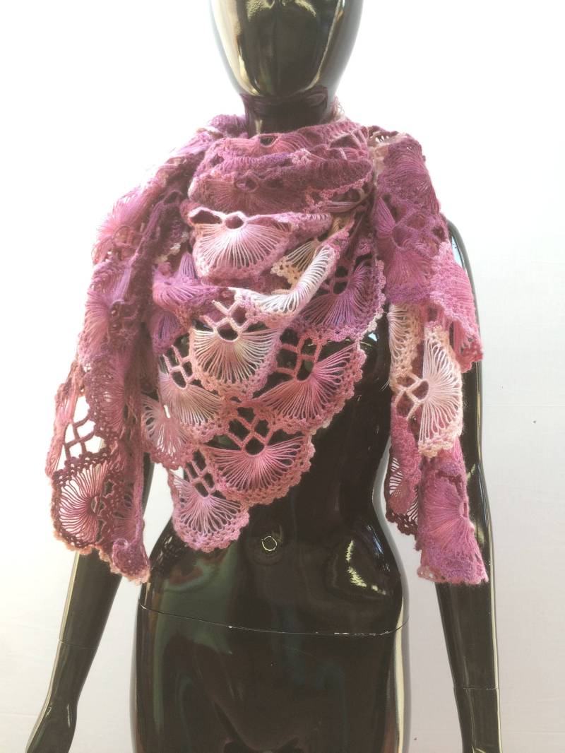 Handgemachte Zwei Farbe Stricken Schal/Schal Handgemachte Zwei Farbe Stricken Schal/Schal von eliteBYmoon