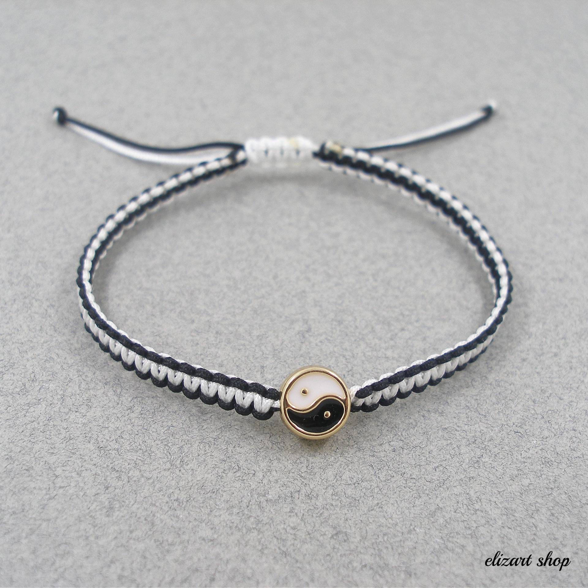 Yin Yang Armband, Paar Armband Für Sie, Distanz Schmuck, Balance Harmonie Yin Yang Armband, Paar Armband Für Sie, Distanz Schmuck, Balance Harmonie von elizartshop