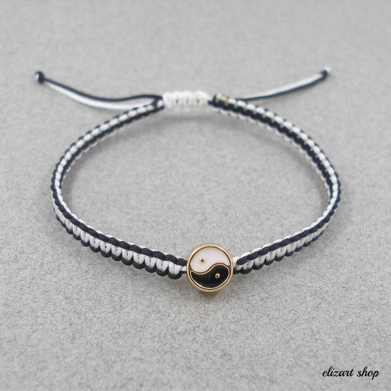 Yin Yang Armband, Paar Armband Für Sie, Distanz Schmuck, Balance Harmonie Yin Yang Armband, Paar Armband Für Sie, Distanz Schmuck, Balance Harmonie von elizartshop