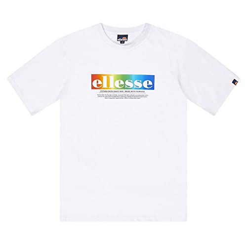 Ellesse Allegrio T-Shirt - Synthetik, weiß, M von Ellesse
