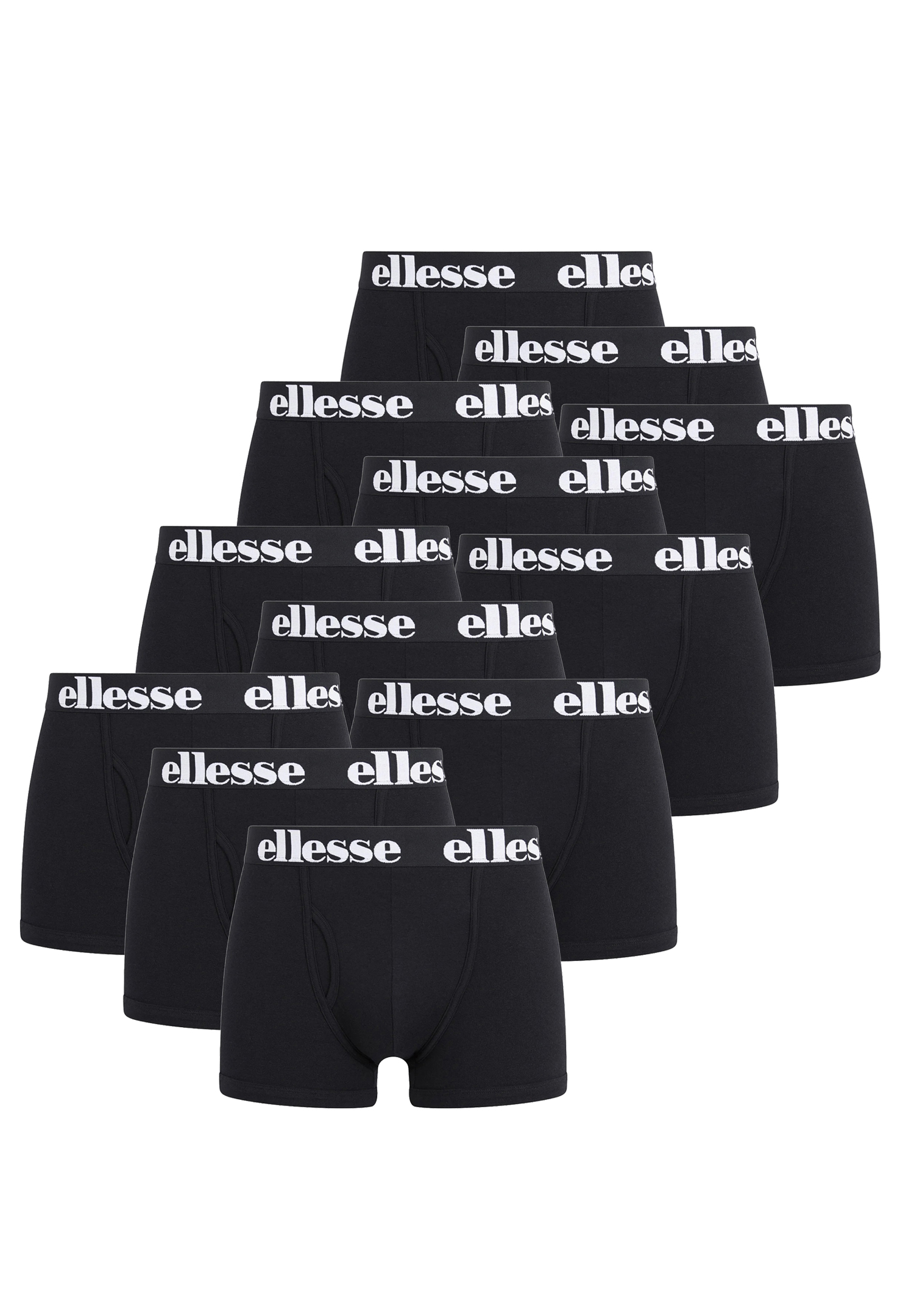 Ellesse Boxershorts Fashion Boxer Herren Trunk Shorts Unterwäsche 12er Pack von ellesse