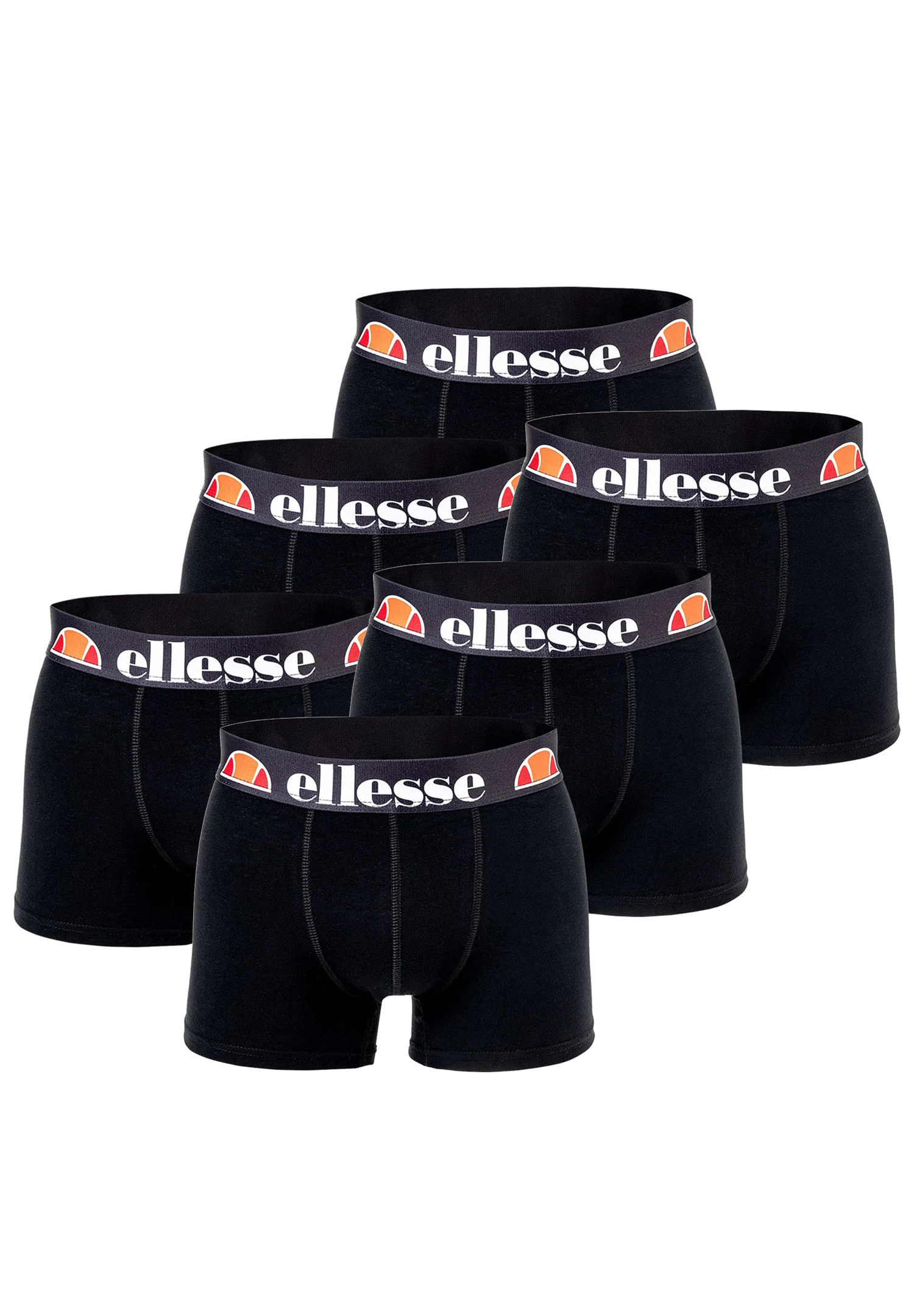 Ellesse Boxershorts Fashion Boxer Herren Trunk Shorts Unterwäsche 6er Pack von ellesse