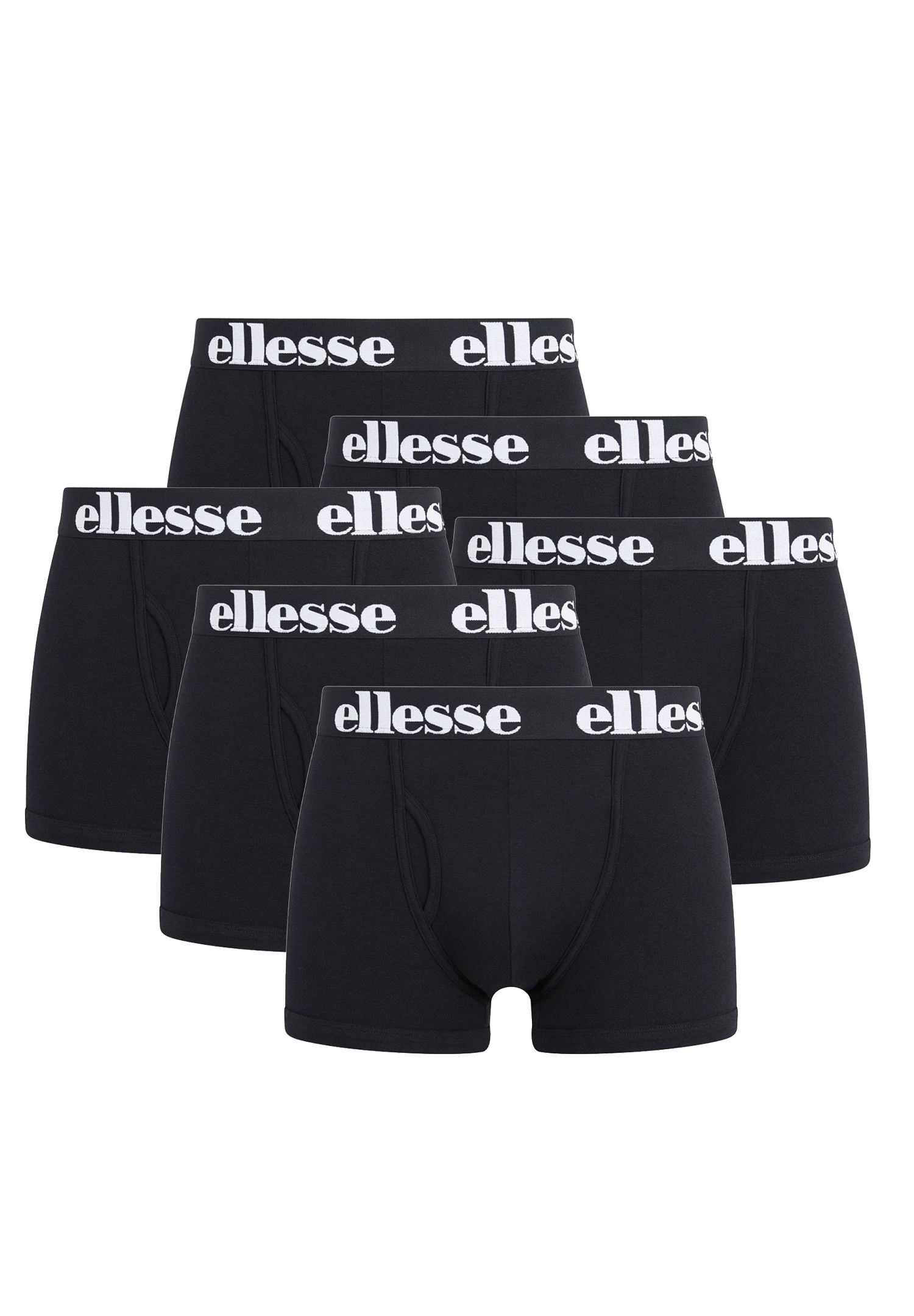 Ellesse Boxershorts Fashion Boxer Herren Trunk Shorts Unterwäsche 6er Pack von ellesse