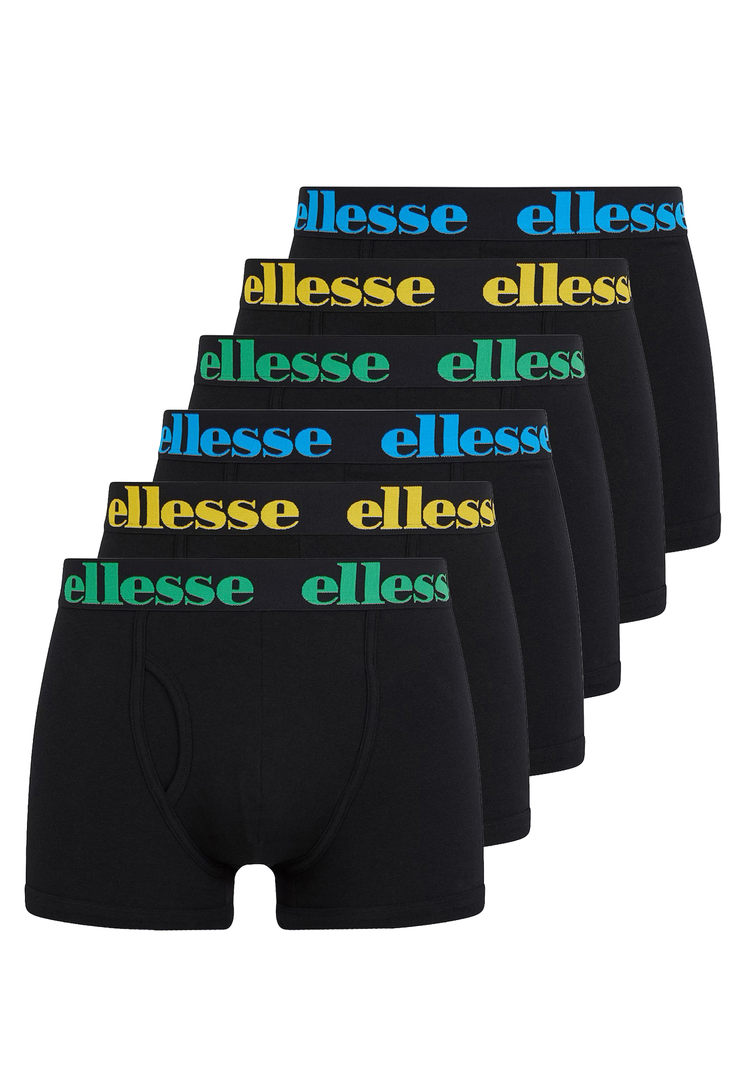 Ellesse Boxershorts Fashion Boxer Herren Trunk Shorts Unterwäsche 6er Pack von ellesse