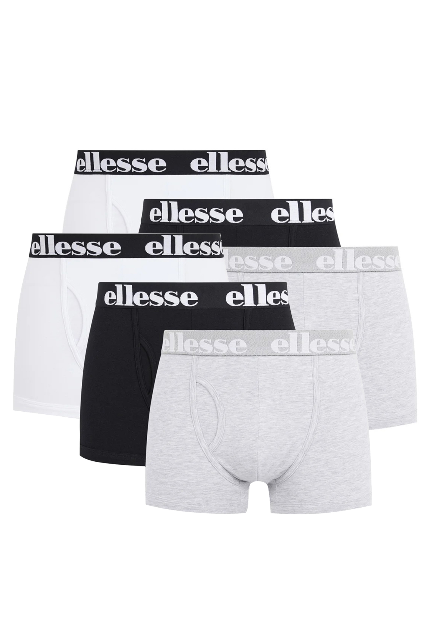 Ellesse Boxershorts Fashion Boxer Herren Trunk Shorts Unterwäsche 6er Pack von ellesse