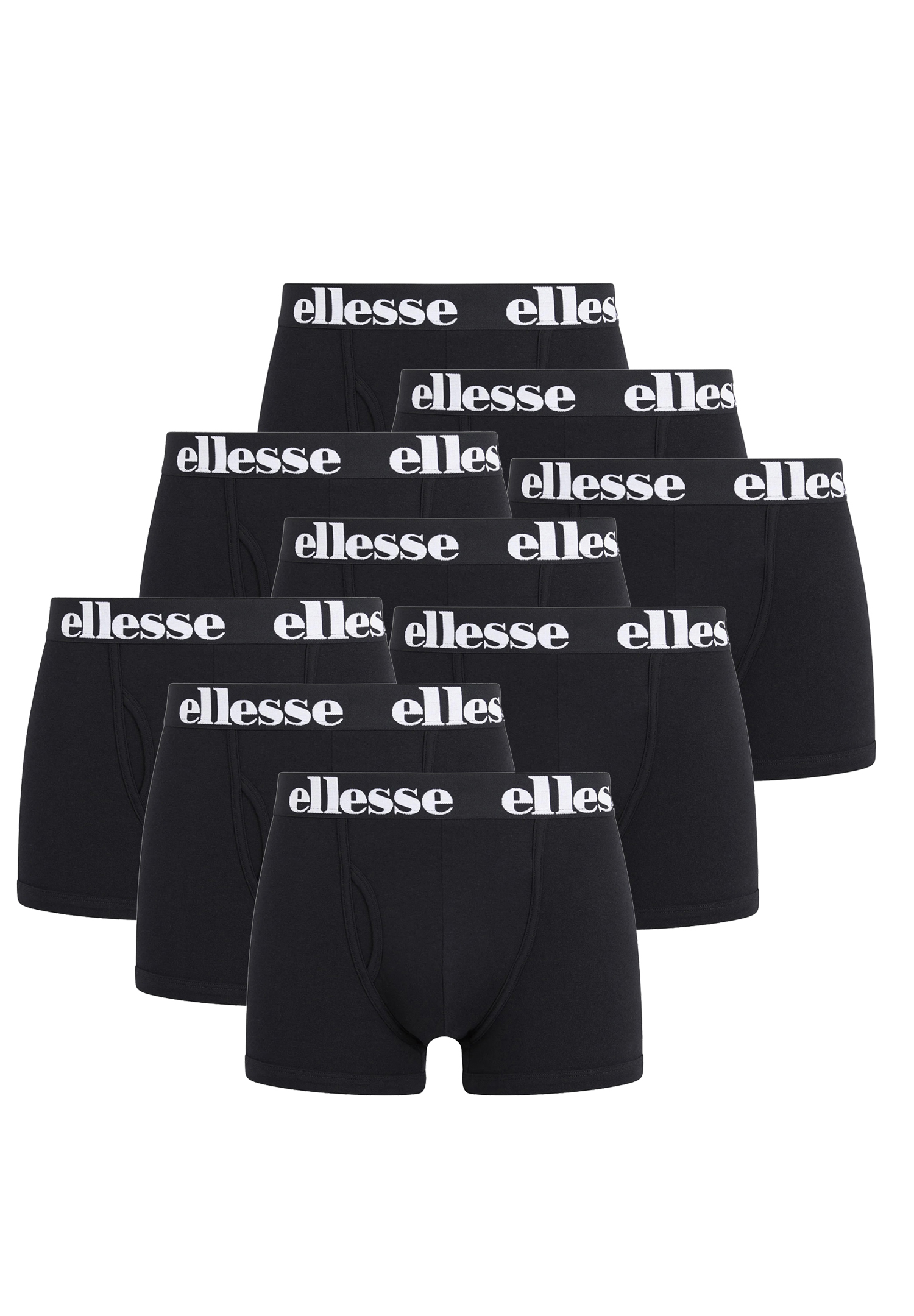 Ellesse Boxershorts Fashion Boxer Herren Trunk Shorts Unterwäsche 9er Pack von ellesse