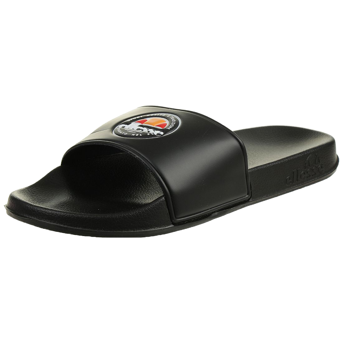 Ellesse Slide Paul Herren Sandalen Badelatschen schwarz von ellesse