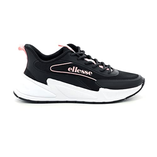 Ellesse Sportschuhe für Damen SRMF0464 Morona Runner White, Schwarz , 42 EU von Ellesse