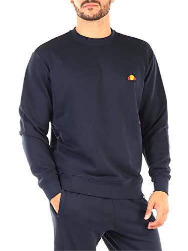 Ellesse Sweatshirt, Herren-Sweatshirt, Rundhalsausschnitt EHM251W22, blau, L von Ellesse