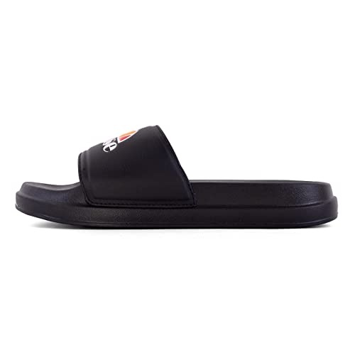 ellesse Badelatschen Herren Damen Badeschlappen Badesandalen Badeschuhe Duschschuhe (Filippalta Black), 39 EU von Ellesse