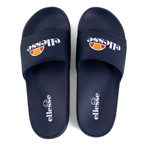 Ellesse Badelatschen Herren Damen Badeschlappen Badesandalen Badeschuhe Duschschuhe (Filippo 01navy, 41) von Ellesse