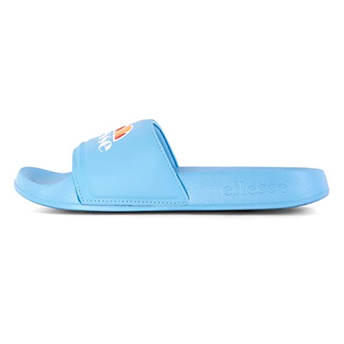 Ellesse Badelatschen Herren Damen Badeschlappen Badesandalen Badeschuhe Duschschuhe (Filippo 02light Blue, 46) von Ellesse