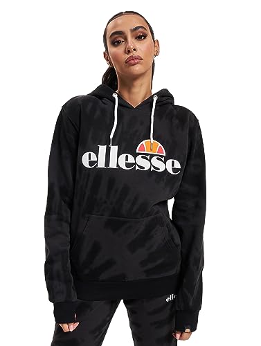 ellesse Damen Torices Kapuzen-Sweatshirt, Schwarze Krawatte, 32 von Ellesse