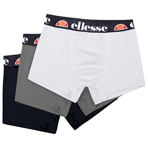 ellesse Dralla 3P Trunks Herren Boxer Unterwäsche SBGA1571, Farbe:Multi, Bekleidungsgröße:XXL von Ellesse