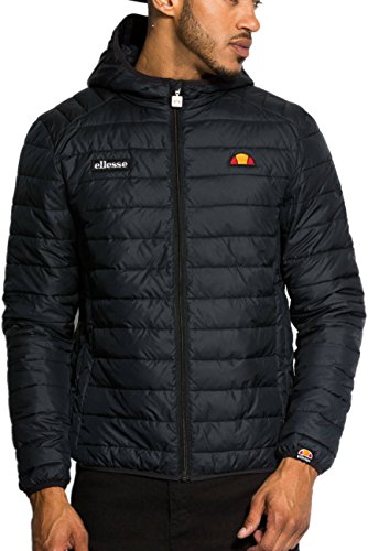 ellesse Lombardy Gepolsterte Jacke, Schwarz, Größe L (101,6–106,7 cm), Schwarz ellesse Lombardy Gepolsterte Jacke, Schwarz, Größe L (101,6–106,7 cm), Schwarz von Ellesse
