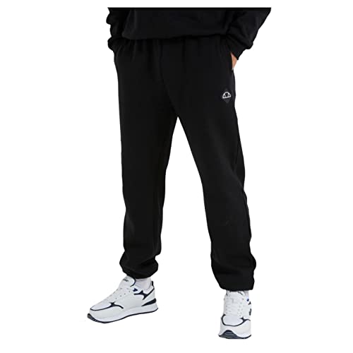 ellesse Herren Delos Jogger Athletic Fashion Pant, Schwarz , 36-41 von Ellesse