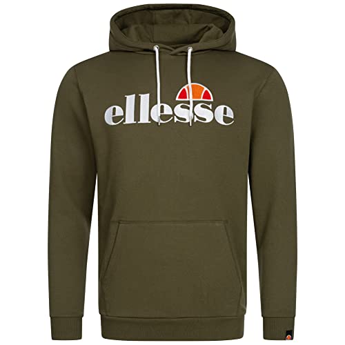 Ellesse Herren Ferrer Oh Hoody Hoodie, Kaki, XS von Ellesse