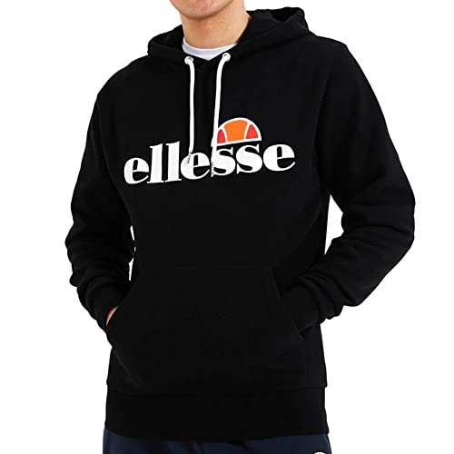 Ellesse Herren Sweater FERRER OH Hoody Black Schwarz, Größe:L von Ellesse