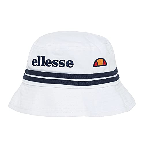 Ellesse Logo Stripe Bucket Hat Fischerhut (one Size, White) von Ellesse