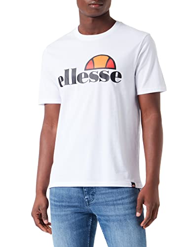 ELLESSE Men S/S T-Shirt, Optical White, XXL von Ellesse