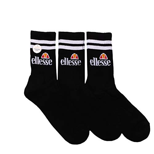 ellesse Socken PULLO 3PK SAAC0620 Schwarz Black, Size:38-42 von ellesse