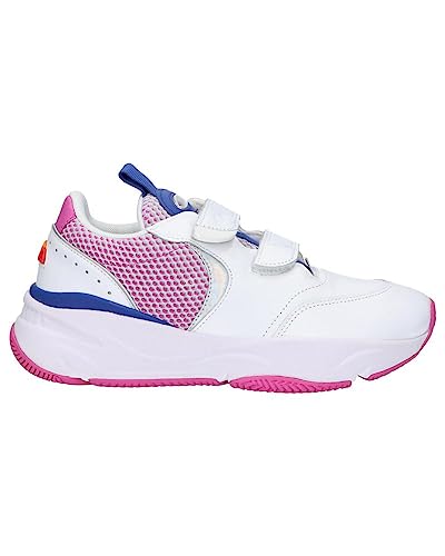 Ellesse Sportschuhe für Damen 610268 CESANA LTHR AF White-Bold Blue-SUPER PINK Schuhgröße 38 EU von Ellesse