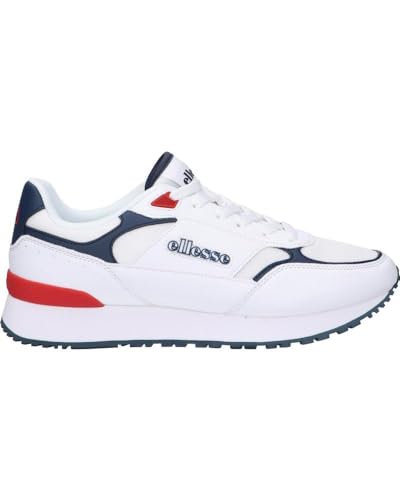 Ellesse Sportschuhe für Herren SHTF0720 GARA Runner 921 - White-Navy Schuhgröße 42 EU von Ellesse