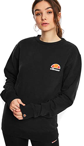 Ellesse Sweater Damen Haverford Sweatshirt Schwarz Black, Größe:S von Ellesse