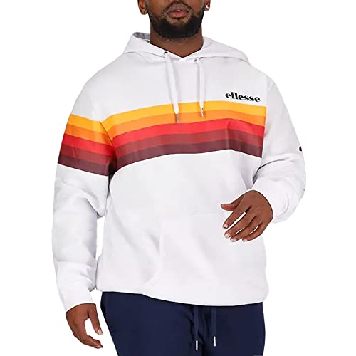 Ellesse Unisex Gruss Oh Hoody Hoodie, weiß, XL von Ellesse