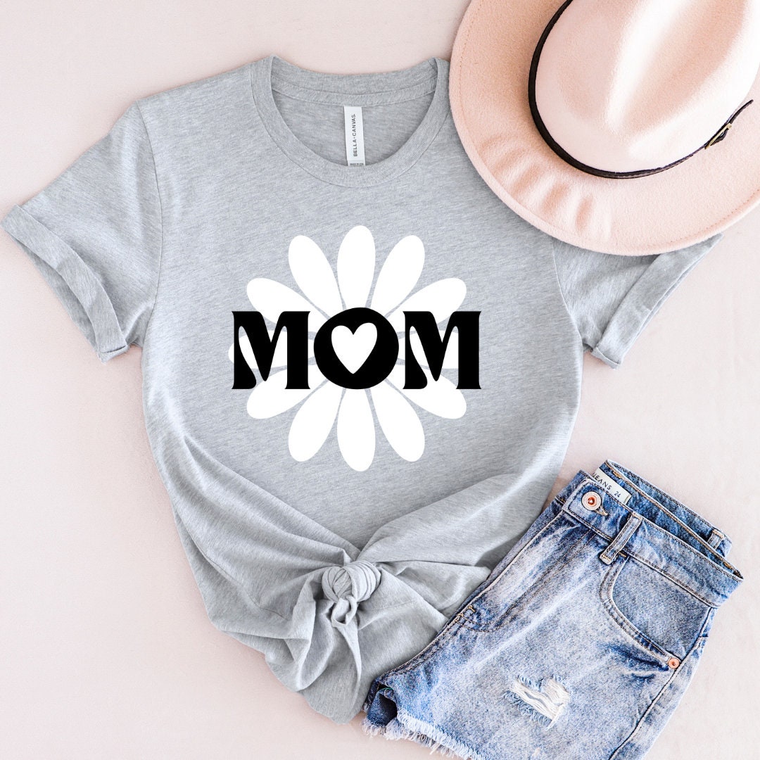 Mama T-Shirt | Geschenk Für Neue Mütter Werdende Mutter Muttertag Mamalook Schlichtes Design Shirt Bequemes Mom Mama-Outfit von elliescreationstore