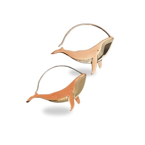 Wal Ohrringe | Einzigartige rosa minimalistische Tier-Ohrringe, Statement-moderne Ozean-Meer-Wasser-nautische Accessoires, schrulliges modernes Geschenk Wal Ohrringe | Einzigartige rosa minimalistische Tier-Ohrringe, Statement-moderne Ozean-Meer-Wasser-nautische Accessoires, schrulliges modernes Geschenk von ellifam