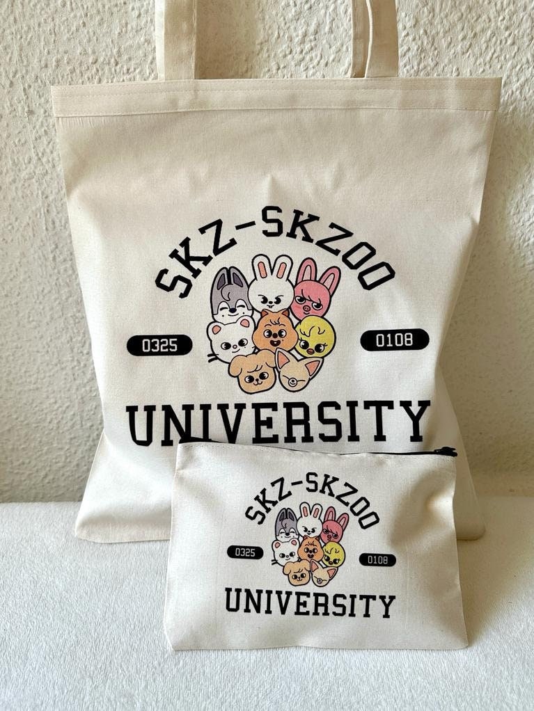 Skzoo Set Mit Jutebeutel Und Clutch von elliroid