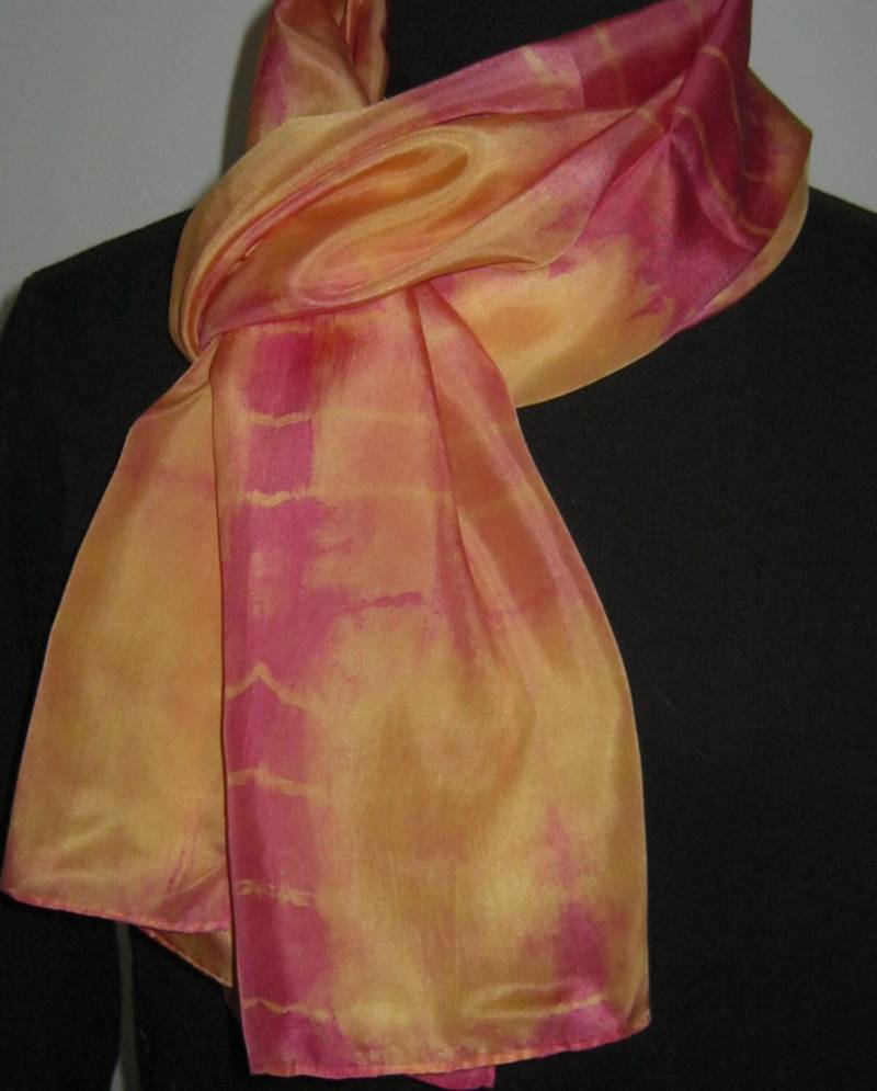 Gold Schimmerndes Seidentuch von elsakarr