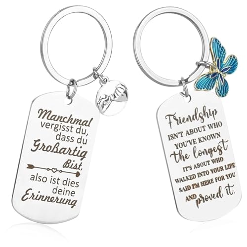 elthmpr Schlüsselanhänger für Abschiedsgeschenk Kollegen, Schulabschluss Geschenk Awesome Schlüsselanhänger, Abschiedsgeschenk für Frauen Frauen Besten Freunde Töchter Mutter Kollegen von elthmpr