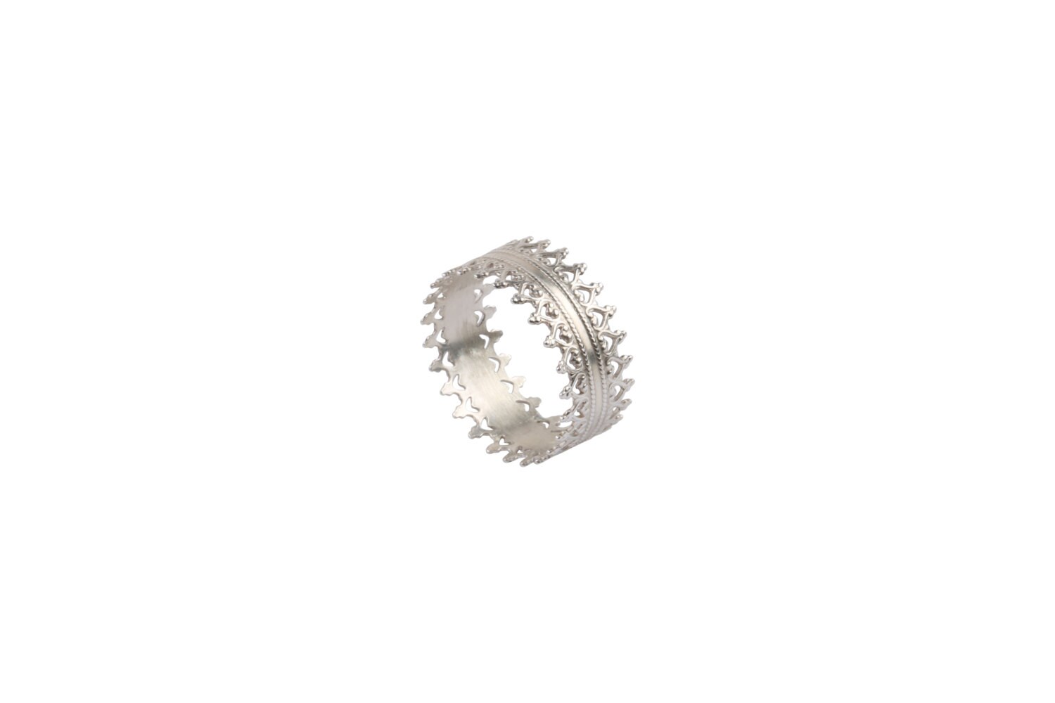Biggie Sterling Silber Krone Ring Biggie Sterling Silber Krone Ring von elvisetmoi