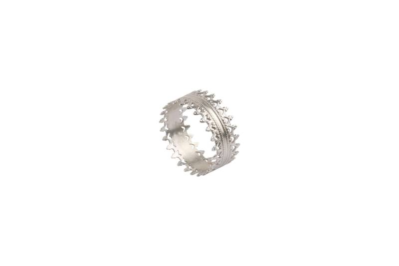 Biggie Sterling Silber Krone Ring Biggie Sterling Silber Krone Ring von elvisetmoi